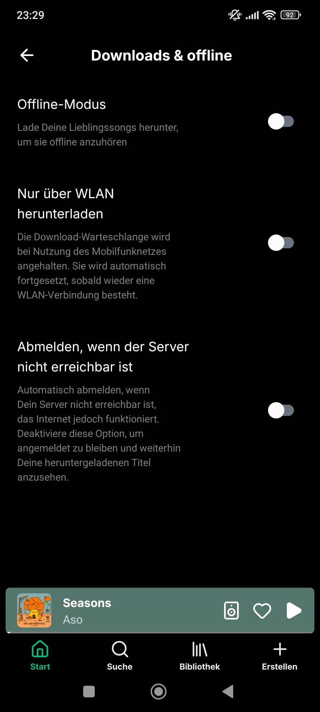 Musik auch ohne Internet.